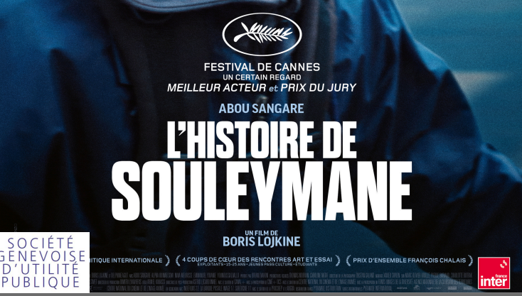 Projection du film l'Histoire de Souleymane suivie d'une discussion
